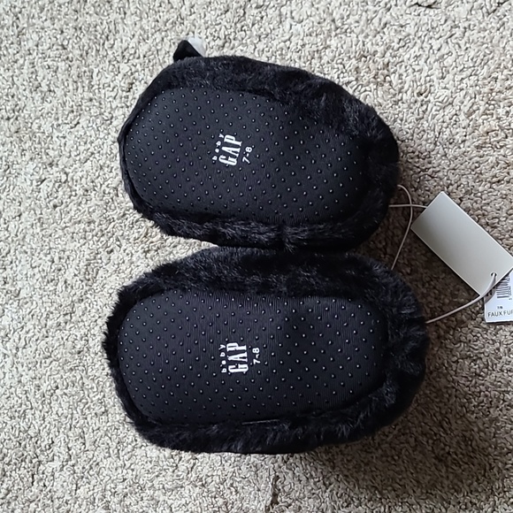 Toddler Cozy Animal Slippers - Black Bears - Picture 4 of 7